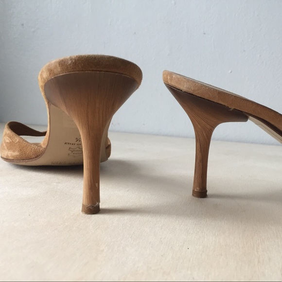 Kenneth Cole 3" high heeled slides - Picture 5 of 8